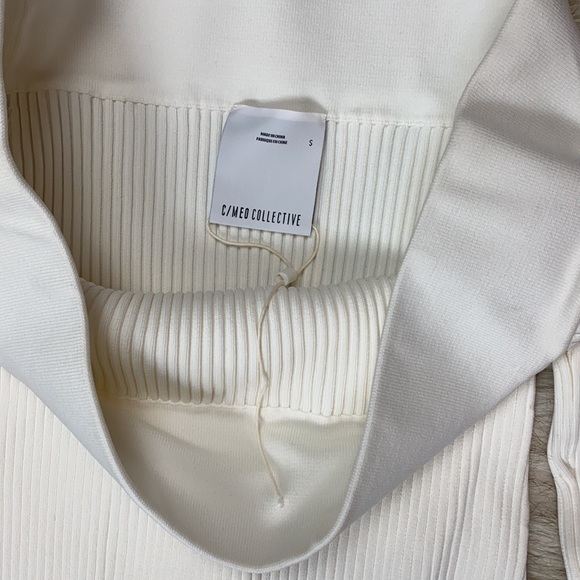 C/MEO COLLECTIVE Off-The-Shoulder MIDI Dress with Long Sleeves, Size Small - Picture 7 of 15